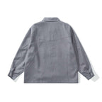 Unisex Kastige Worker-Overjacket made of canvas with full-length zipper, chest flap pocket and patch hand pockets Fashion Glam