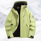 Women's Technical Ski and Winter Jacket with Removable Inner Jacket and Welded Seams Fashion Glam