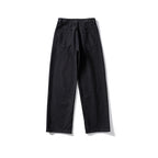 Women's high-waisted wide jeans made of sturdy denim with a straight leg Fashion Glam