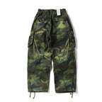 Unisex locker cut cargo pants with banana appliqué, large patch pockets and adjustable hem Fashion Glam