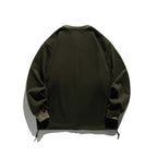Unisex Structured Oversize Sweatshirt with Drawstring Hem and Raglan Sleeves Fashion Glam