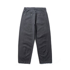 Men's tapered twill pants with high waist and five pockets Fashion Glam