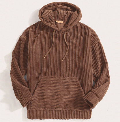 STORM - RELAXED CORDUROY HOODIE