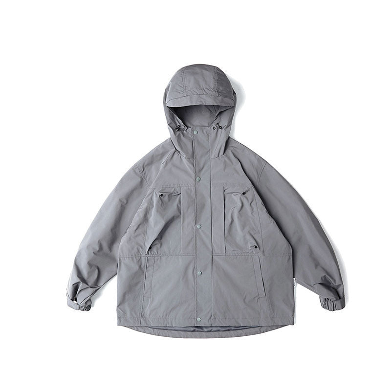 Unisex Water-Repellent Oversize Parka Jacket with Hood and Multifunctional Pockets Fashion Glam