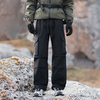Men's Technical Outdoor Cargo Pants with Water-Repellent Stretch and Reinforced Knees Fashion Glam
