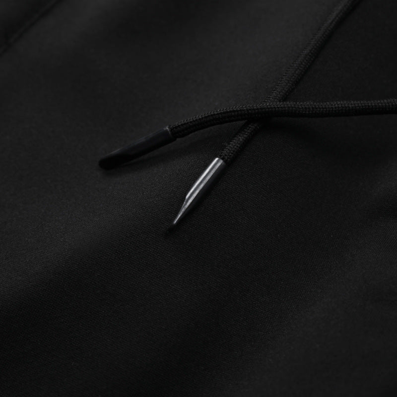 Men's Slim-Fit Jogging Pants with Elastic Ribbed Waistband, Drawstring and Zipper Pockets Fashion Glam