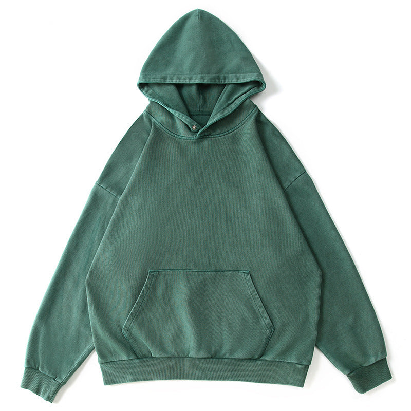 Unisex Oversized Hoodie with Kangaroo Pocket and Vintage Wash Fashion Glam