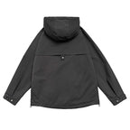 Unisex Oversized Utility Parka with hood, concealed front placket and multifunctional pockets Fashion Glam