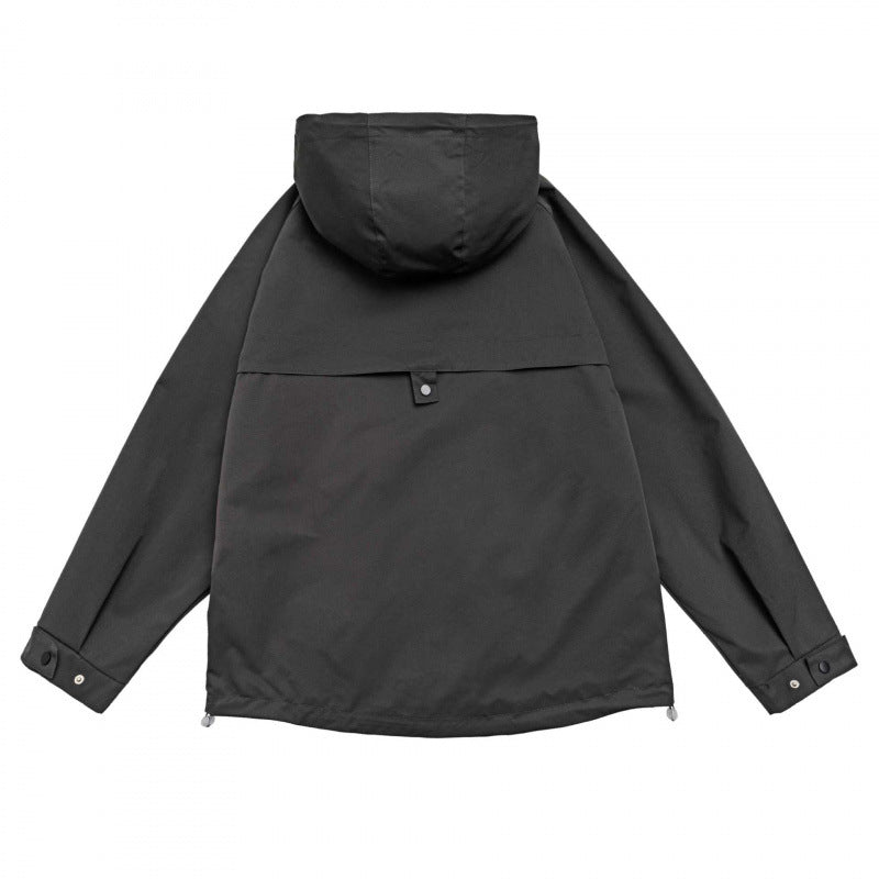 Unisex Oversized Utility Parka with hood, concealed front placket and multifunctional pockets Fashion Glam