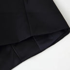 Ladies Elegant Short Jacket in Mandarin Style with Decorative Knot Closures Fashion Glam