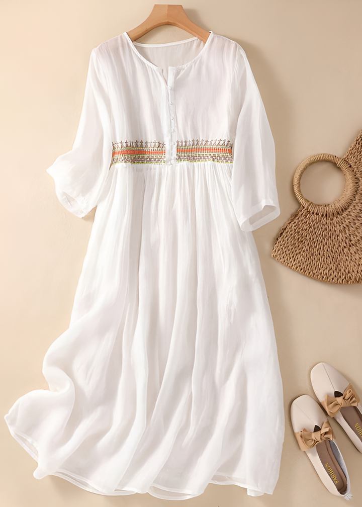 Jane - Embroidered Dress