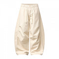 Unisex Oversize Balloon Pants with drawstring waistband and boxy silhouette Fashion Glam