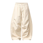 Unisex Oversize Balloon Pants with drawstring waistband and boxy silhouette Fashion Glam