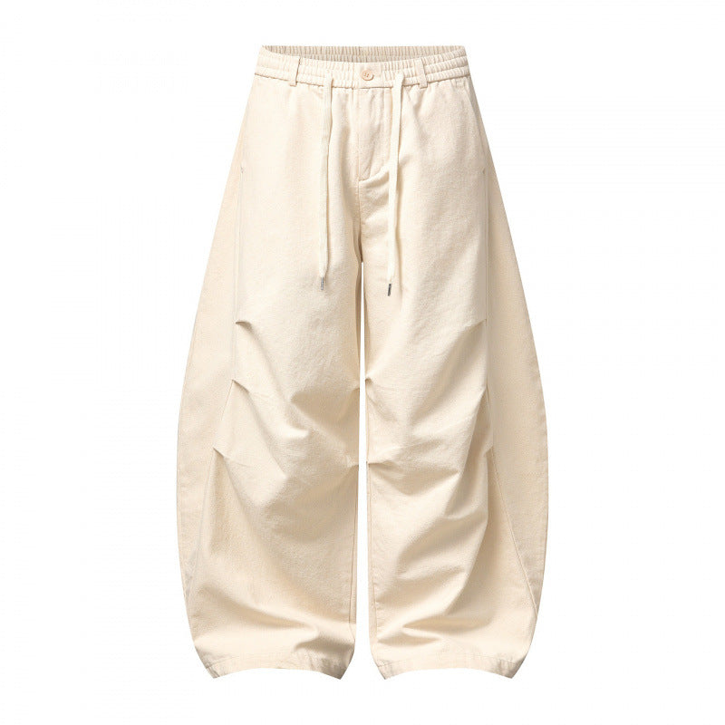 Unisex Oversize Balloon Pants with drawstring waistband and boxy silhouette Fashion Glam