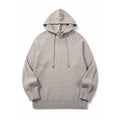 Unisex Oversize Knit Hoodie with Raglan Sleeves and Ribbed Cuffs Fashion Glam
