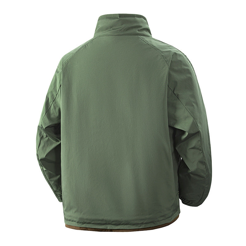 Men's utility blouson with quilted thermo lining and flap pockets Fashion Glam