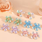 Women's Hair Clips in Artistic Flower Motif Fashion Glam