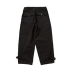 Men's Loose Fit Utility Cargo Pants with Drawstring Waist and Adjustable Leg Straps Fashion Glam
