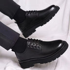 Men's stylish lace-up Oxfords Fashion Glam
