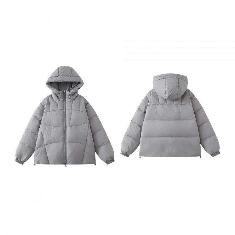 Unisex Padded Hooded Jacket in Oversized Puffer Style Fashion Glam