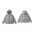 Unisex Padded Hooded Jacket in Oversized Puffer Style Fashion Glam