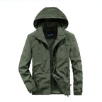 Men's Ultralight Breathable Hooded Jacket with Perforated Mesh Lining and Zipper Pockets Fashion Glam