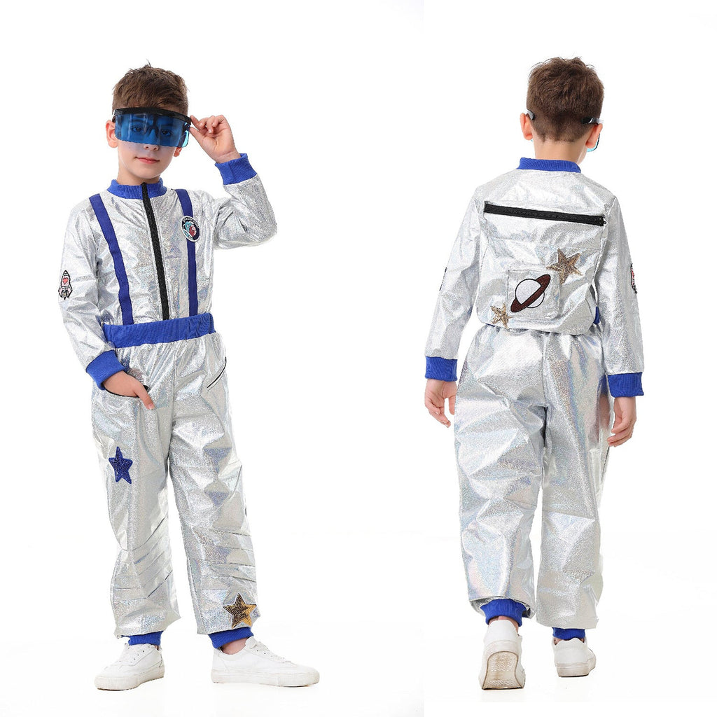Boys' spacesuit with shimmering details Fashion Glam