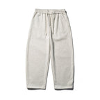 Men's loose-fitting sweatpants with elastic drawstring waistband and cropped leg Fashion Glam