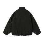 Unisex Lightweight technical blouson with stand-up collar, full-length zipper and drawstring hem Fashion Glam