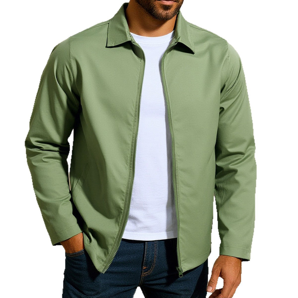 Men's Casual Leisure Jacket with Innovative Wind Protection Technology Fashion Glam