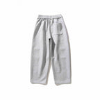 Unisex Wide Relaxed Jogging Pants made of French Terry with high elastic waistband and drawstring Fashion Glam