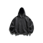 Unisex Oversize Zip-Hoodie with high collar and kangaroo pockets Fashion Glam