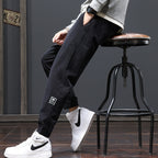 Men's Relaxed-Fit Jogger Pants with Elastic Waistband, Drawstring, and Cuffs Fashion Glam