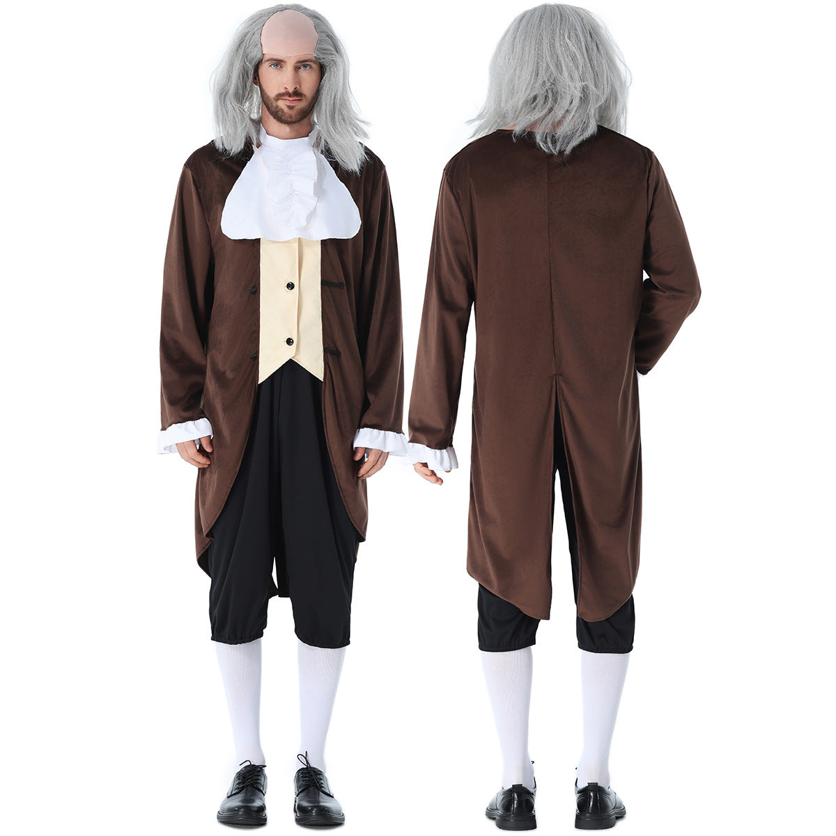 Men's historical costume with elegant tailcoat and baggy trousers Fashion Glam