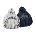 Unisex Oversized Hoodie in Collegiate Look with Kangaroo Pocket and Contrast Drawstring Fashion Glam