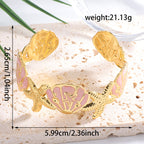 Ladies Elegant Wave-Shaped Bracelets Fashion Glam