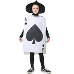 Men's playing cards costume with detailed design and shoulder straps Fashion Glam