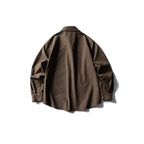 Men's overshirt in check pattern with front pockets and snap button placket Fashion Glam