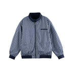 Men's lightweight nylon blouson in boxy cut with stand-up collar and patch flap pockets Fashion Glam