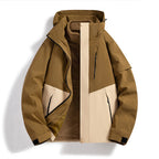 Women's weatherproof softshell ski jacket with fleece lining and hood Fashion Glam