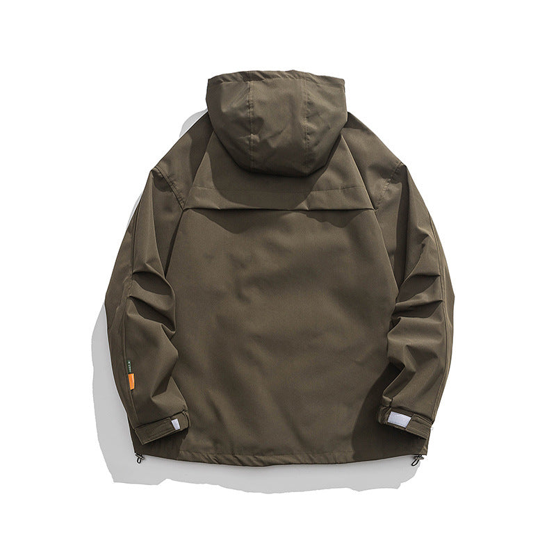 Unisex Oversize-Utility-Jacket with Hood, multifunctional flap pockets and drawstring Fashion Glam