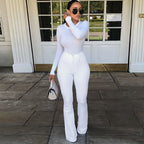 Women’s high-waisted bootcut jeans with figure-flattering stretch and flared leg Fashion Glam