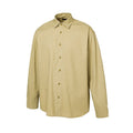 Men's Loose Oversized Shirt made of Cotton Twill with Spread Collar and Relaxed Fit Fashion Glam