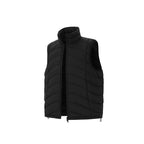Unisex ultralight down look quilted vest with two-way zipper and stand-up collar Fashion Glam