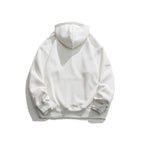 Unisex Oversize Hoodie with minimal logo print, fleece inner lining and kangaroo pocket Fashion Glam