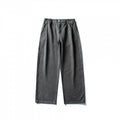 Women Wide-Leg Denim Pants made of durable denim with elastic waistband Fashion Glam