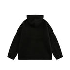 Unisex Oversize Hoodie made of fine knit with half zipper Fashion Glam