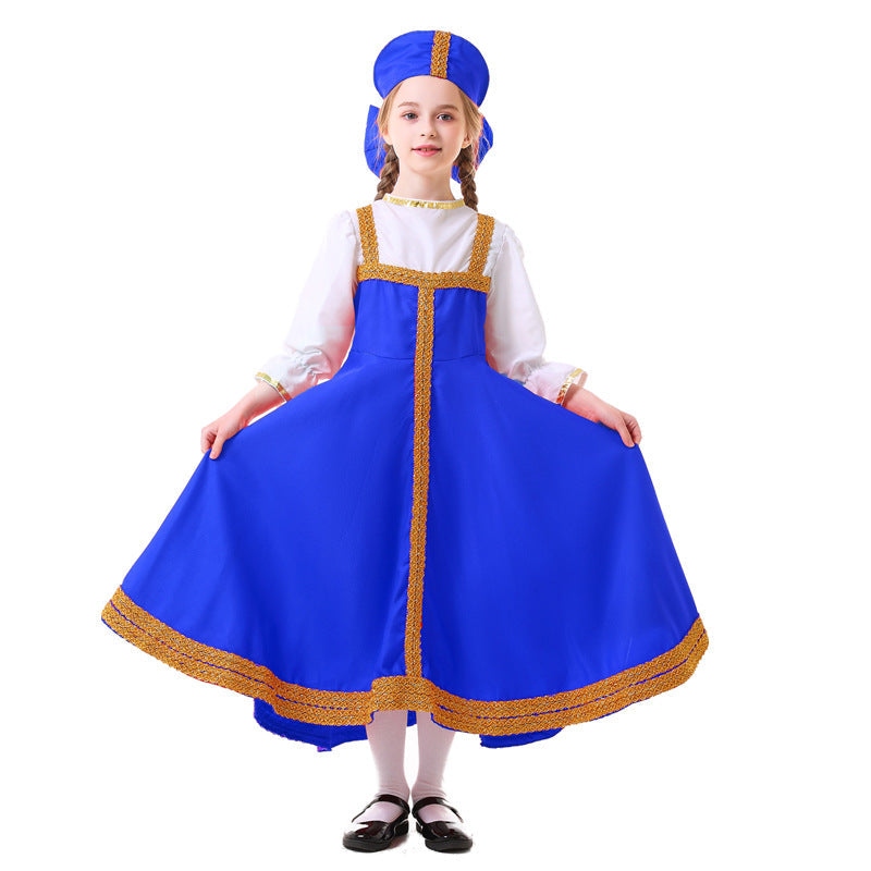 Girl Traditional Party Dress Fashion Glam