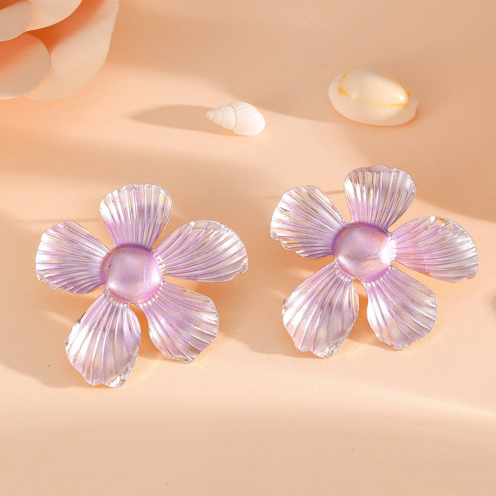 Women's Hair Clips in Artistic Flower Motif Fashion Glam