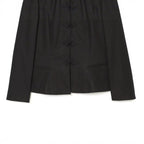 Women's jacket in Mandarin style with stand-up collar and decorative frog closures Fashion Glam